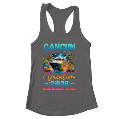 Cancun Family Vacation 2026 Matching Group Summer Shirt & Tank Top | siriusteestore