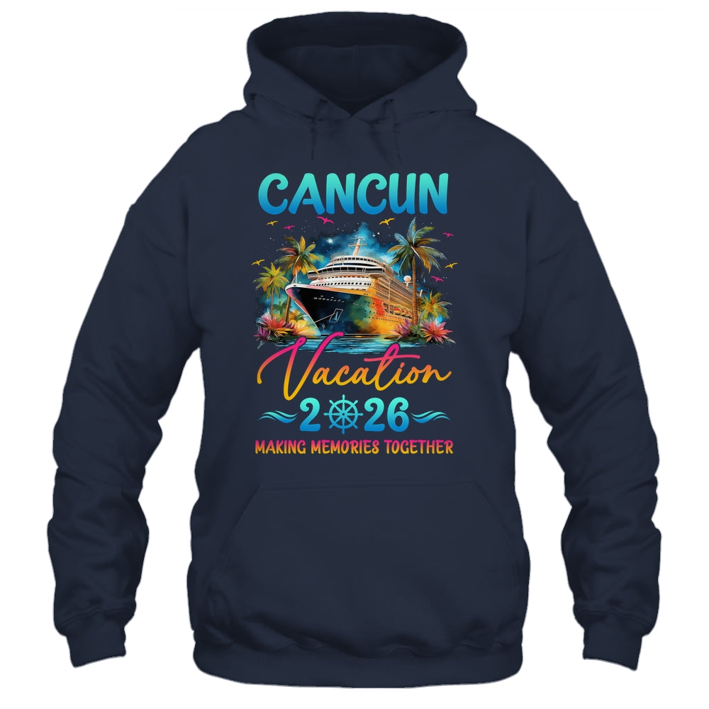 Cancun Family Vacation 2026 Matching Group Summer Shirt & Tank Top | siriusteestore