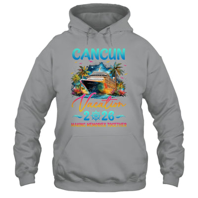 Cancun Family Vacation 2026 Matching Group Summer Shirt & Tank Top | siriusteestore