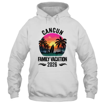 Cancun Family Vacation 2026 Matching Outfits Beach Summer Shirt & Tank Top | siriusteestore