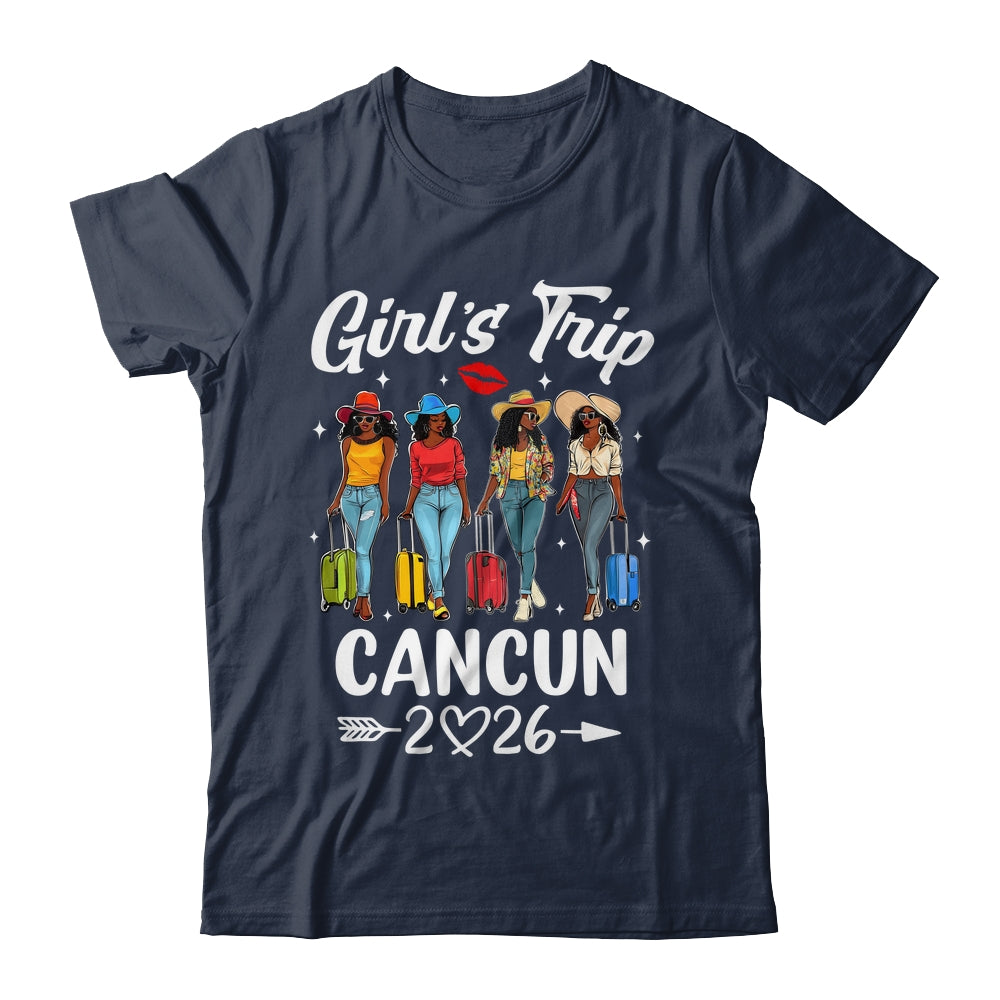 Cancun Girls Trip 2026 Birthday Squad Women Vacation Shirt & Tank Top | siriusteestore
