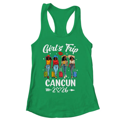 Cancun Girls Trip 2026 Birthday Squad Women Vacation Shirt & Tank Top | siriusteestore