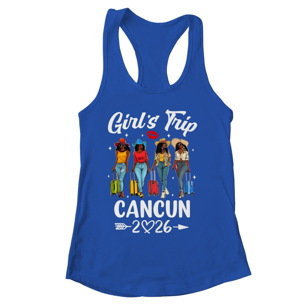 Cancun Girls Trip 2026 Birthday Squad Women Vacation Shirt & Tank Top | siriusteestore