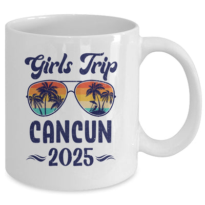 Cancun Girls Trip Beach Vacation 2025 Matching Group Mug | siriusteestore