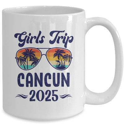 Cancun Girls Trip Beach Vacation 2025 Matching Group Mug | siriusteestore