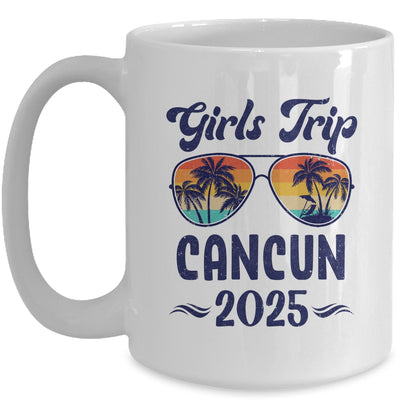 Cancun Girls Trip Beach Vacation 2025 Matching Group Mug | siriusteestore