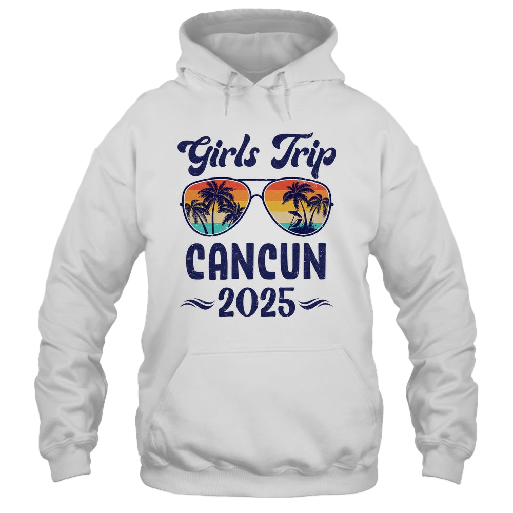 Cancun Girls Trip Beach Vacation 2025 Matching Group Shirt & Tank Top | siriusteestore