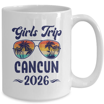 Cancun Girls Trip Beach Vacation 2026 Matching Group Mug | siriusteestore