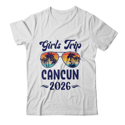 Cancun Girls Trip Beach Vacation 2026 Matching Group Shirt & Tank Top | siriusteestore