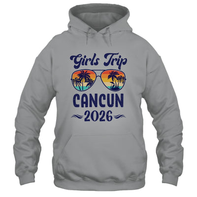 Cancun Girls Trip Beach Vacation 2026 Matching Group Shirt & Tank Top | siriusteestore