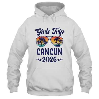 Cancun Girls Trip Beach Vacation 2026 Matching Group Shirt & Tank Top | siriusteestore