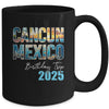Cancun Mexico Birthday Trip 2025 Vacation Party Crew Cruise Mug | siriusteestore