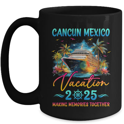 Cancun Mexico Family Vacation 2025 Matching Group Summer Mug | siriusteestore