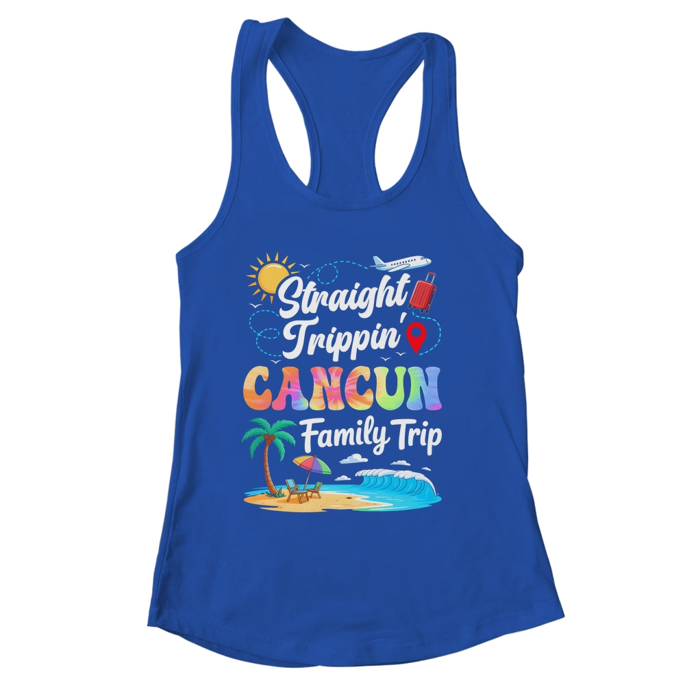 Cancun Mexico Family Vacation 2025 Straight Trippin Trip Shirt & Tank Top | siriusteestore