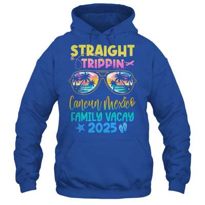 Cancun Mexico Family Vacay Vacation 2025 Straight Trippin Shirt & Tank Top | siriusteestore