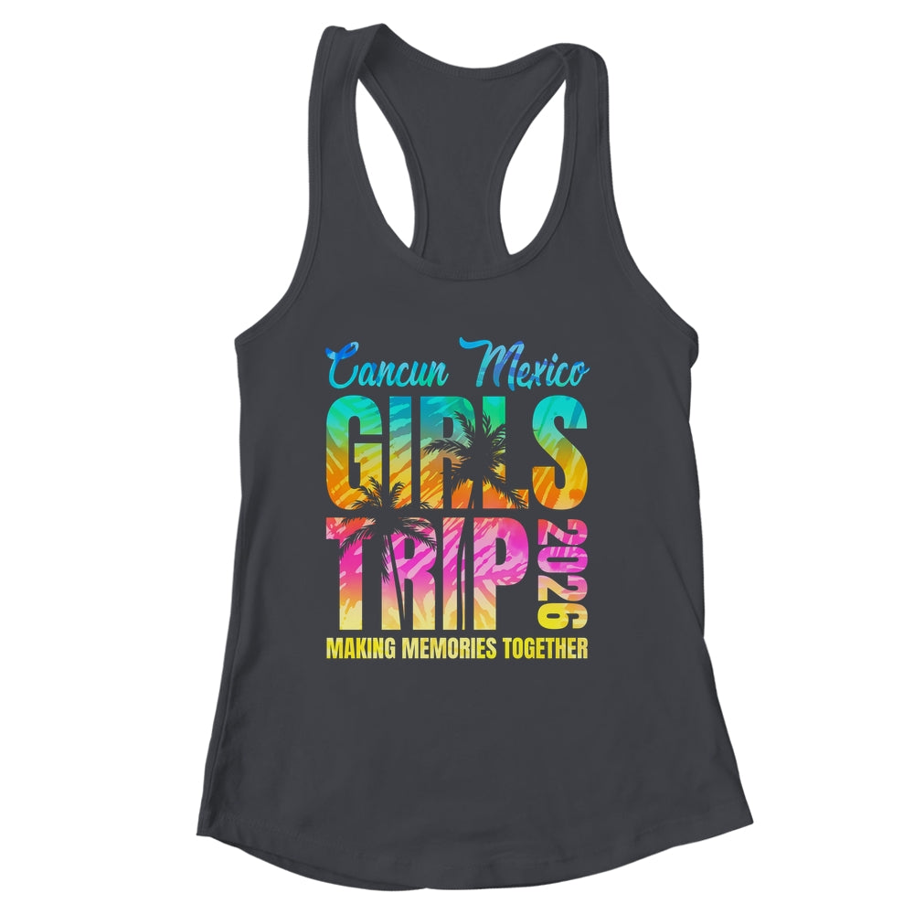 Cancun Mexico Girls Trip 2026 Vacation Weekend Matching Summer Shirt & Tank Top | siriusteestore