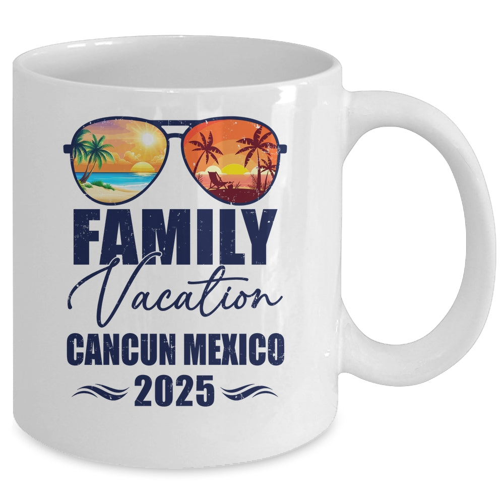 Cancun Mexico Matching Family Vacation 2025 Making Memories Mug | siriusteestore