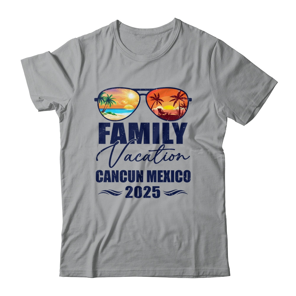 Cancun Mexico Matching Family Vacation 2025 Making Memories Shirt & Tank Top | siriusteestore