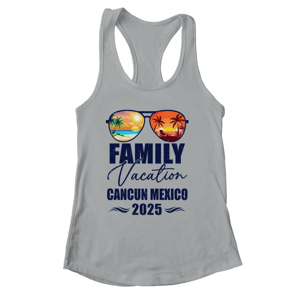 Cancun Mexico Matching Family Vacation 2025 Making Memories Shirt & Tank Top | siriusteestore