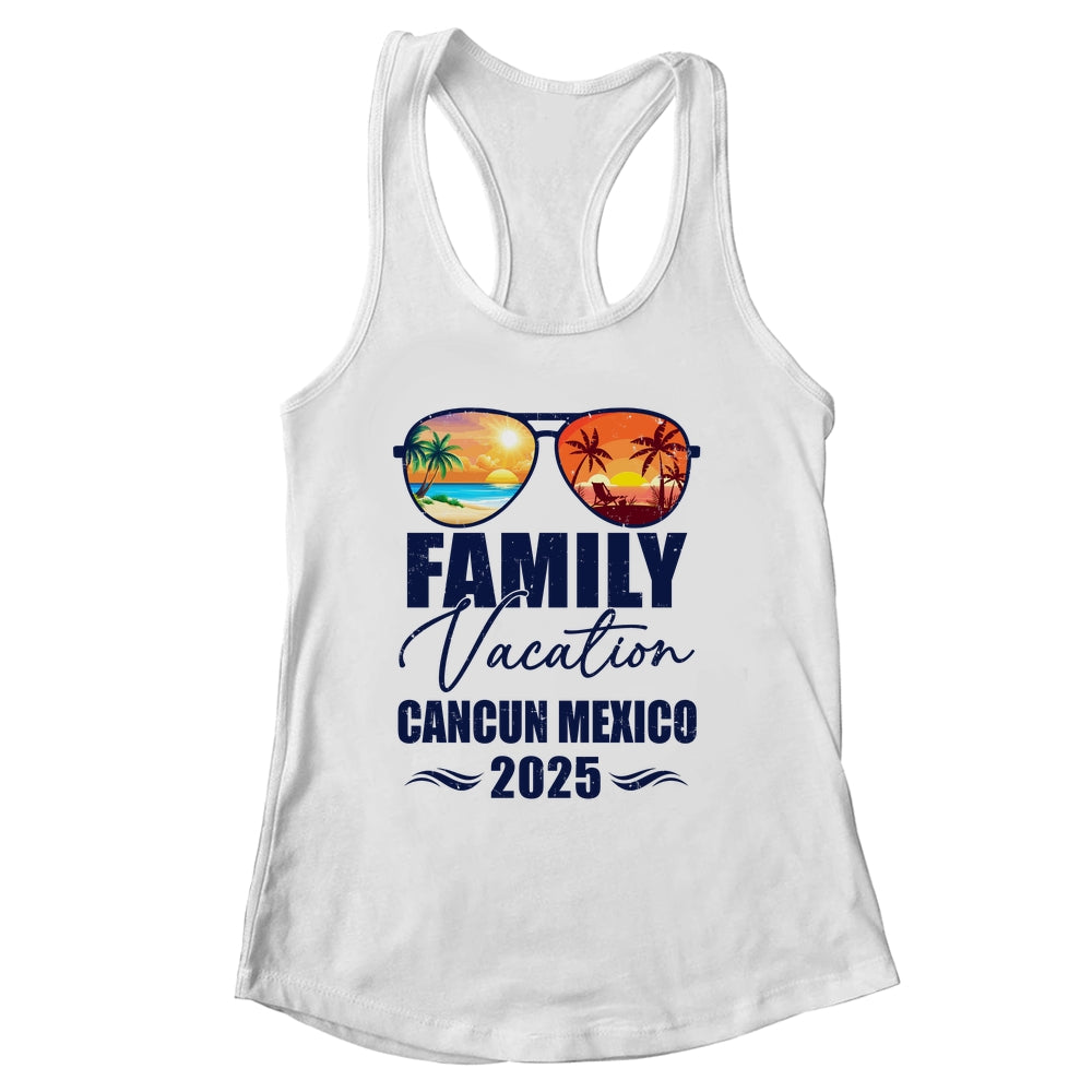 Cancun Mexico Matching Family Vacation 2025 Making Memories Shirt & Tank Top | siriusteestore