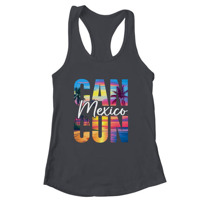 Cancun Mexico Palm Tree Sunset Beach Summer Vacation Trip Shirt & Tank Top | siriusteestore