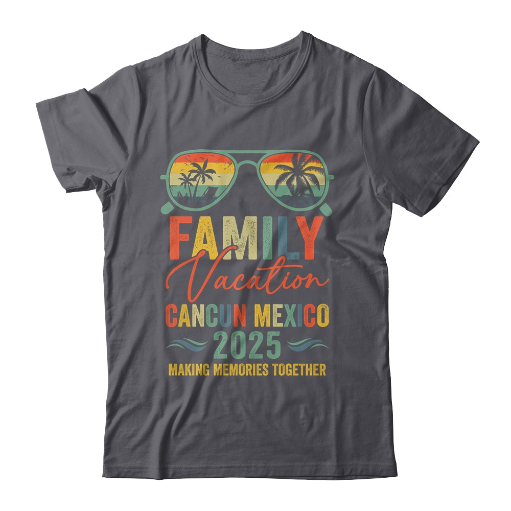Cancun Mexico Vacation 2025 Matching Family Group Summer Shirt & Tank Top | siriusteestore