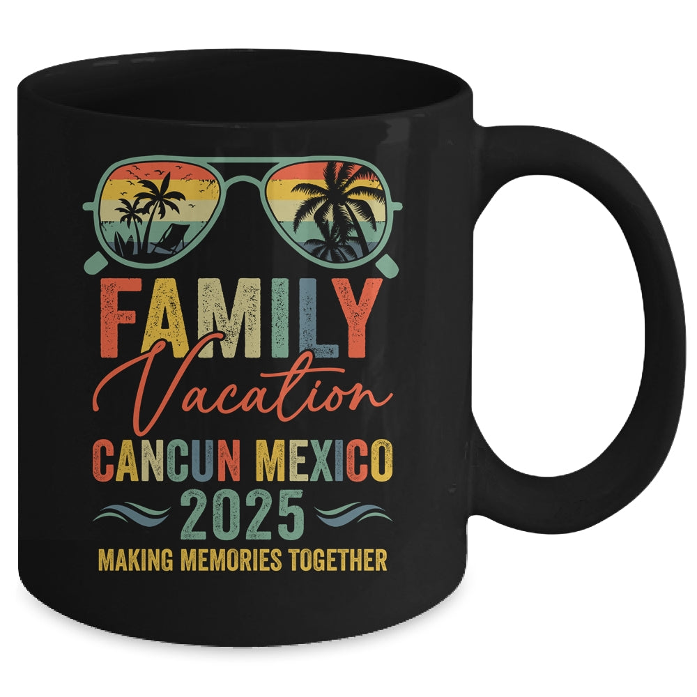 Cancun Mexico Vacation 2025 Matching Family Group Summer Mug | siriusteestore
