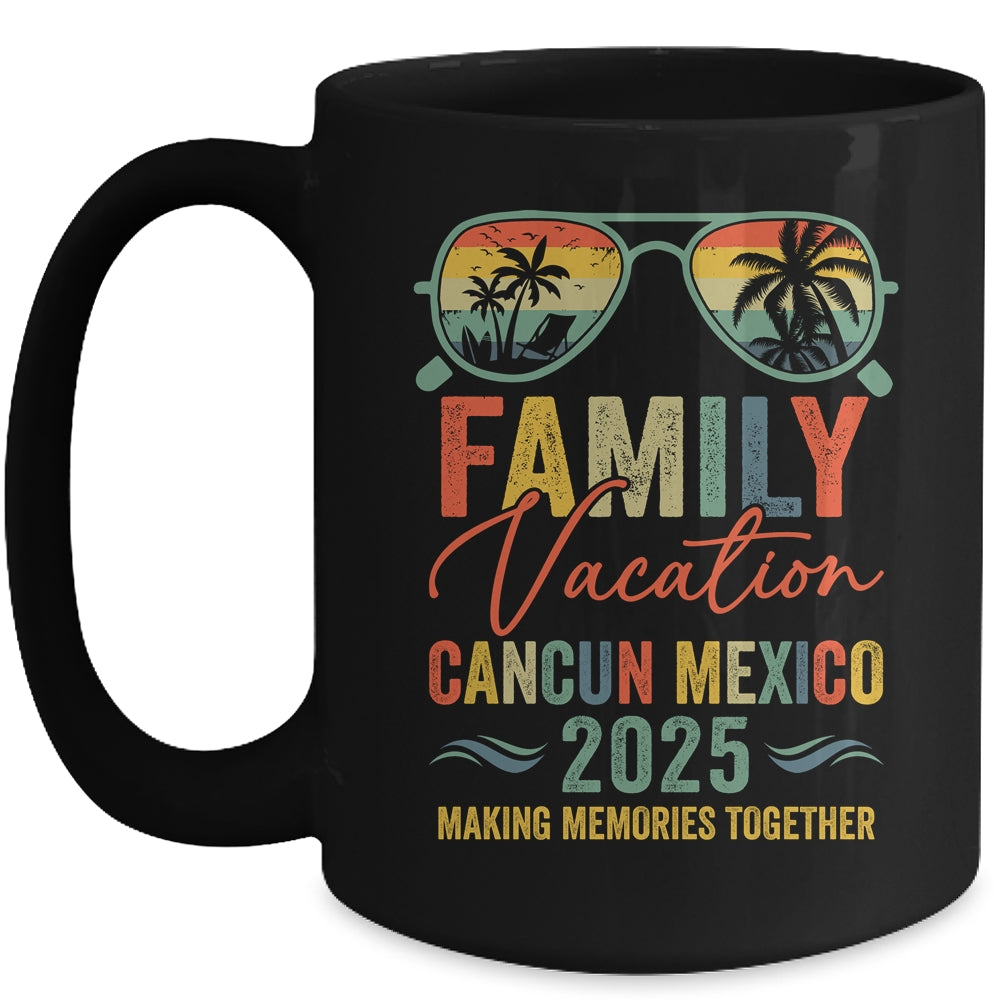 Cancun Mexico Vacation 2025 Matching Family Group Summer Mug | siriusteestore