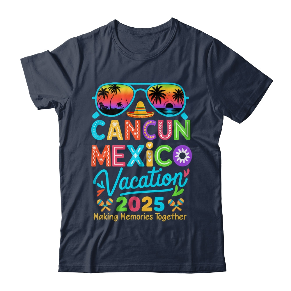 Cancun Mexico Vacation Beach 2025 Trip Matching Group Squad Shirt & Tank Top | siriusteestore