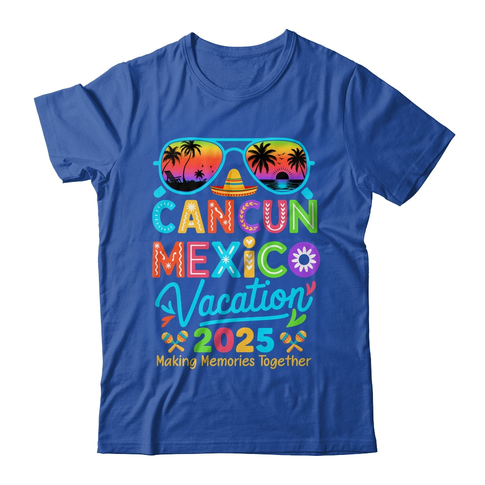 Cancun Mexico Vacation Beach 2025 Trip Matching Group Squad Shirt & Tank Top | siriusteestore
