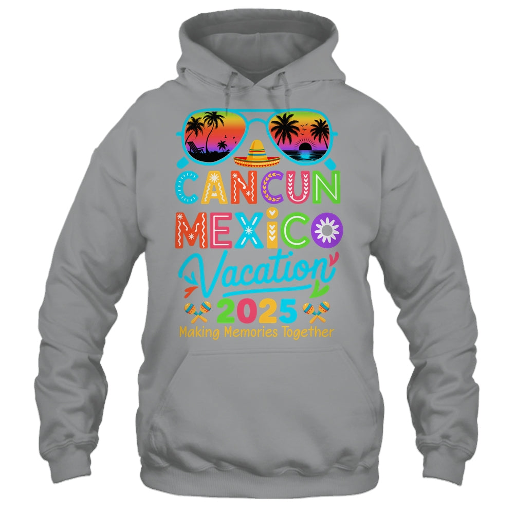 Cancun Mexico Vacation Beach 2025 Trip Matching Group Squad Shirt & Tank Top | siriusteestore