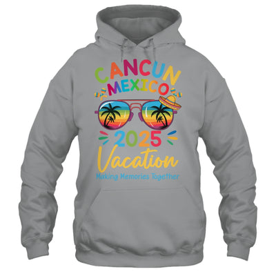 Cancun Mexico Vacation Beach 2025 Trip Squad Family Matching Shirt & Tank Top | siriusteestore