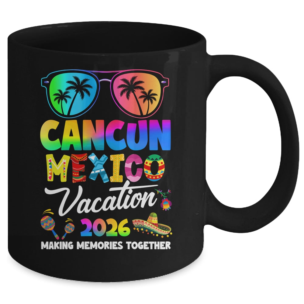 Cancun Mexico Vacation Beach 2026 Trip Family Group Squad Mug | siriusteestore