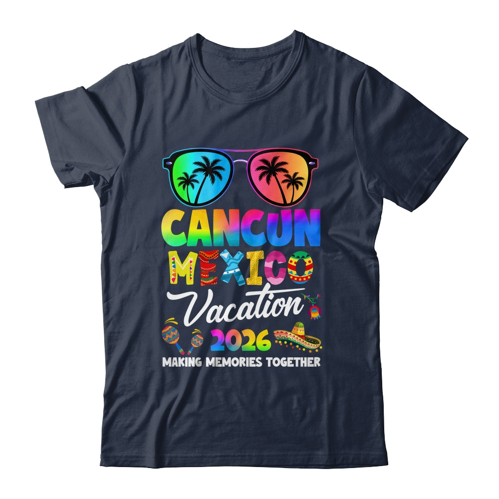 Cancun Mexico Vacation Beach 2026 Trip Family Group Squad Shirt & Tank Top | siriusteestore
