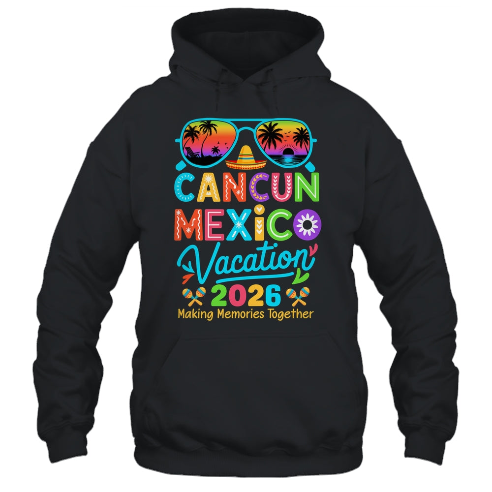 Cancun Mexico Vacation Beach 2026 Trip Matching Group Squad Shirt & Tank Top | siriusteestore