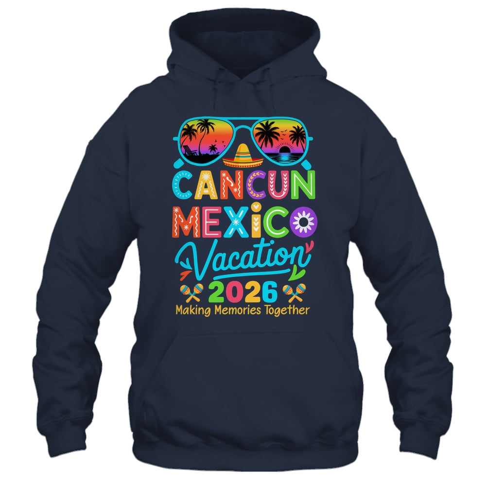 Cancun Mexico Vacation Beach 2026 Trip Matching Group Squad Shirt & Tank Top | siriusteestore