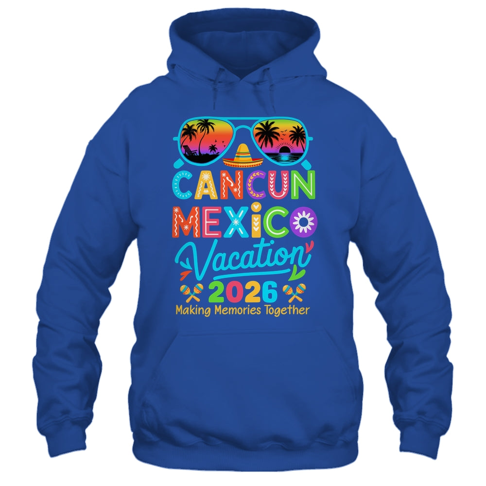 Cancun Mexico Vacation Beach 2026 Trip Matching Group Squad Shirt & Tank Top | siriusteestore