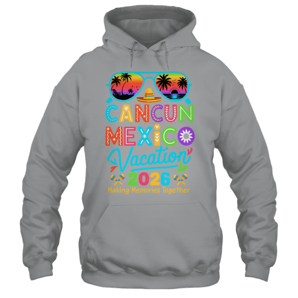 Cancun Mexico Vacation Beach 2026 Trip Matching Group Squad Shirt & Tank Top | siriusteestore