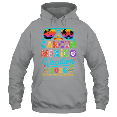 Cancun Mexico Vacation Beach 2026 Trip Matching Group Squad Shirt & Tank Top | siriusteestore
