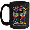 Cancun Mexico Vacation Beach 2026 Trip Squad Family Matching Mug | siriusteestore