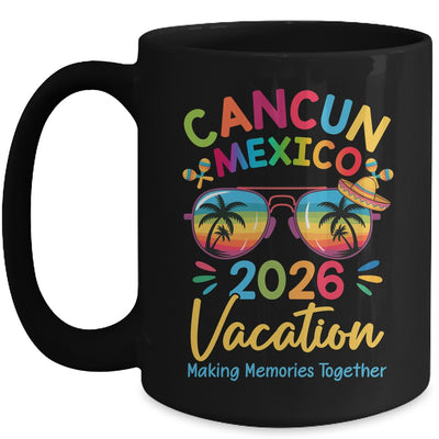 Cancun Mexico Vacation Beach 2026 Trip Squad Family Matching Mug | siriusteestore