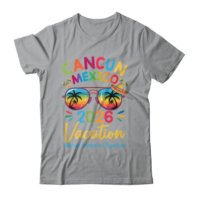 Cancun Mexico Vacation Beach 2026 Trip Squad Family Matching Shirt & Tank Top | siriusteestore