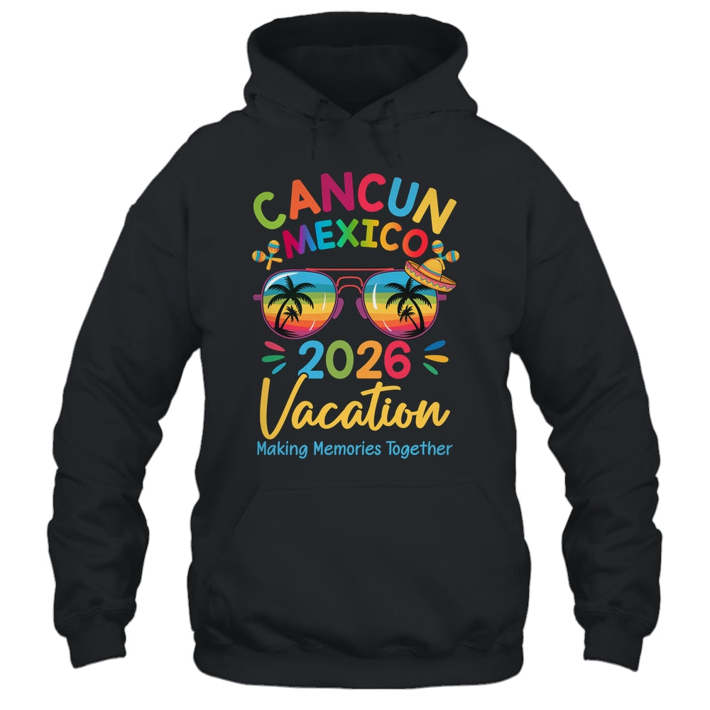 Cancun Mexico Vacation Beach 2026 Trip Squad Family Matching Shirt & Tank Top | siriusteestore