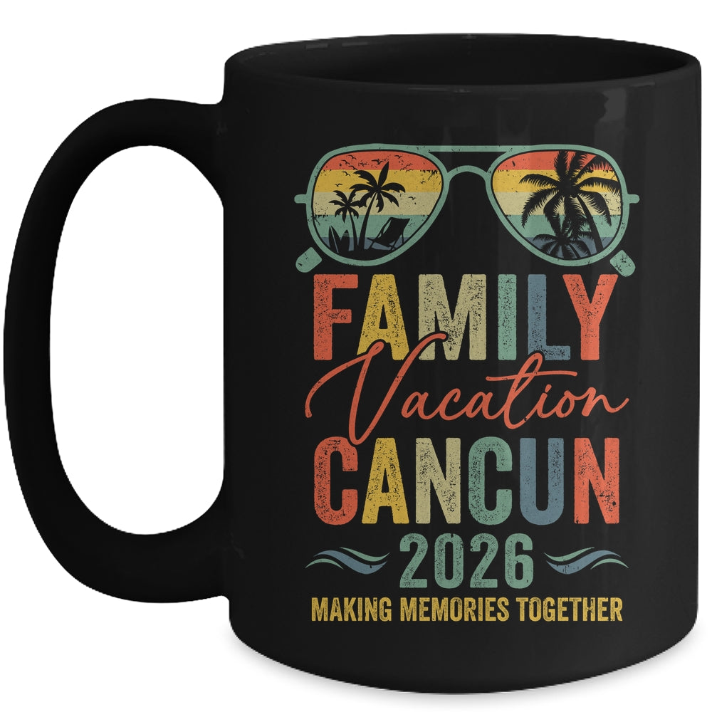 Cancun Vacation 2026 Matching Family Group Summer Mug | siriusteestore