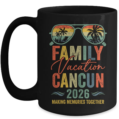 Cancun Vacation 2026 Matching Family Group Summer Mug | siriusteestore