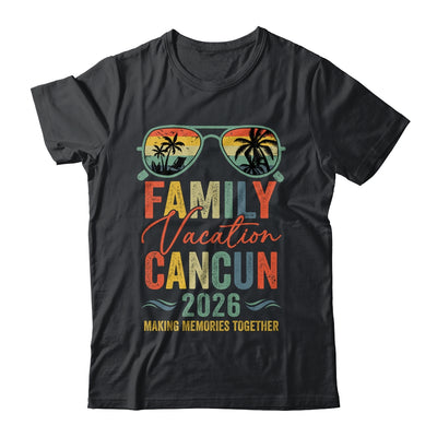 Cancun Vacation 2026 Matching Family Group Summer Shirt & Tank Top | siriusteestore