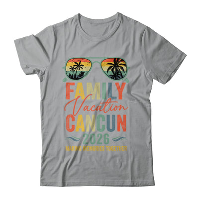 Cancun Vacation 2026 Matching Family Group Summer Shirt & Tank Top | siriusteestore