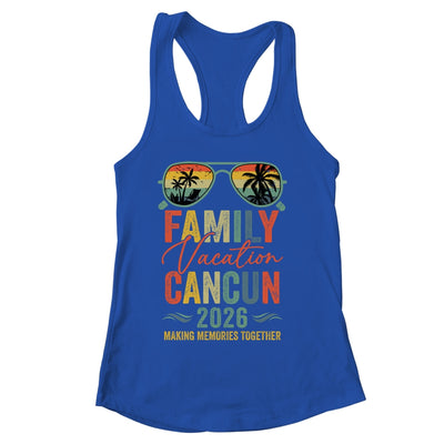 Cancun Vacation 2026 Matching Family Group Summer Shirt & Tank Top | siriusteestore
