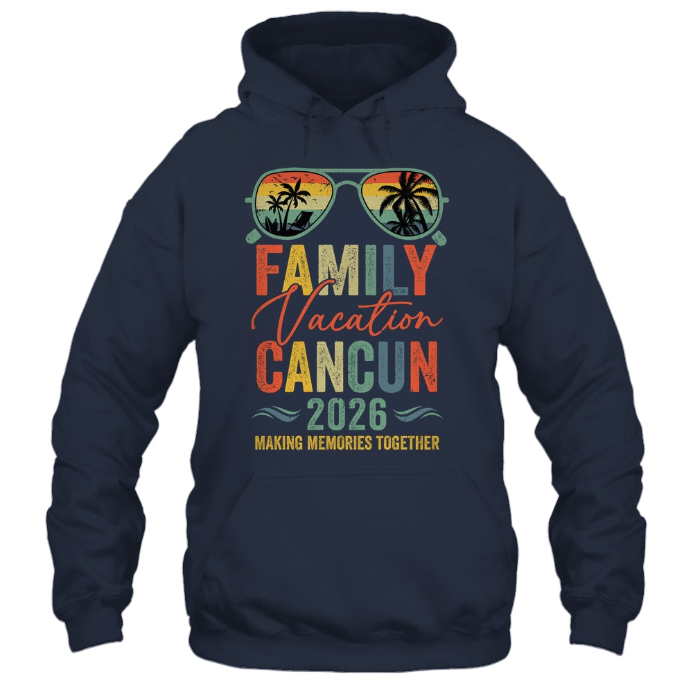Cancun Vacation 2026 Matching Family Group Summer Shirt & Tank Top | siriusteestore