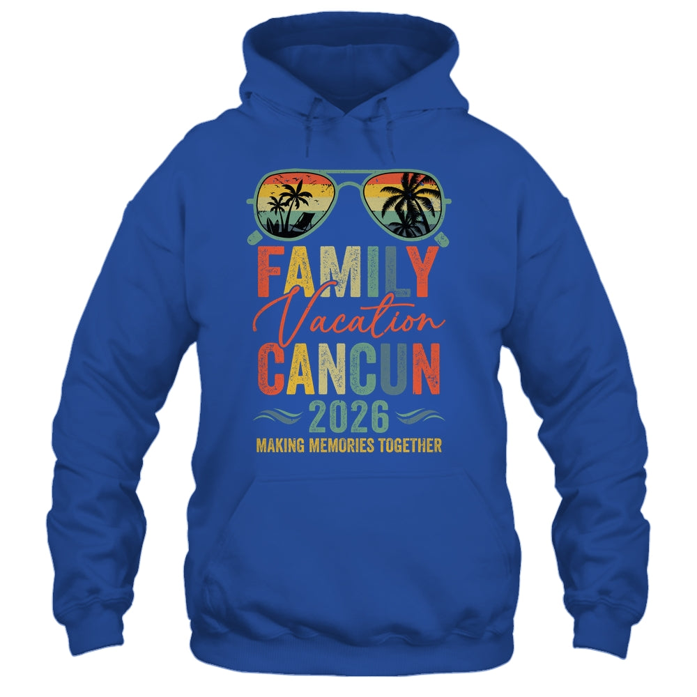 Cancun Vacation 2026 Matching Family Group Summer Shirt & Tank Top | siriusteestore